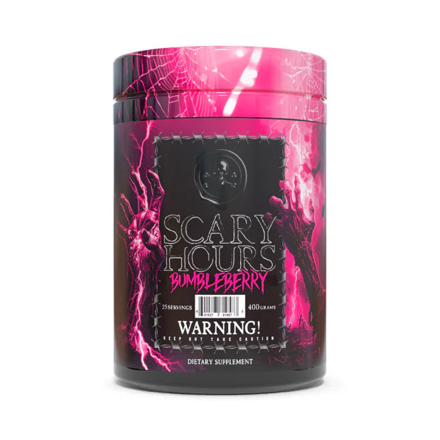 Scary Hours Limited Edition Grape Bubblegum Extreme Pre-Workout