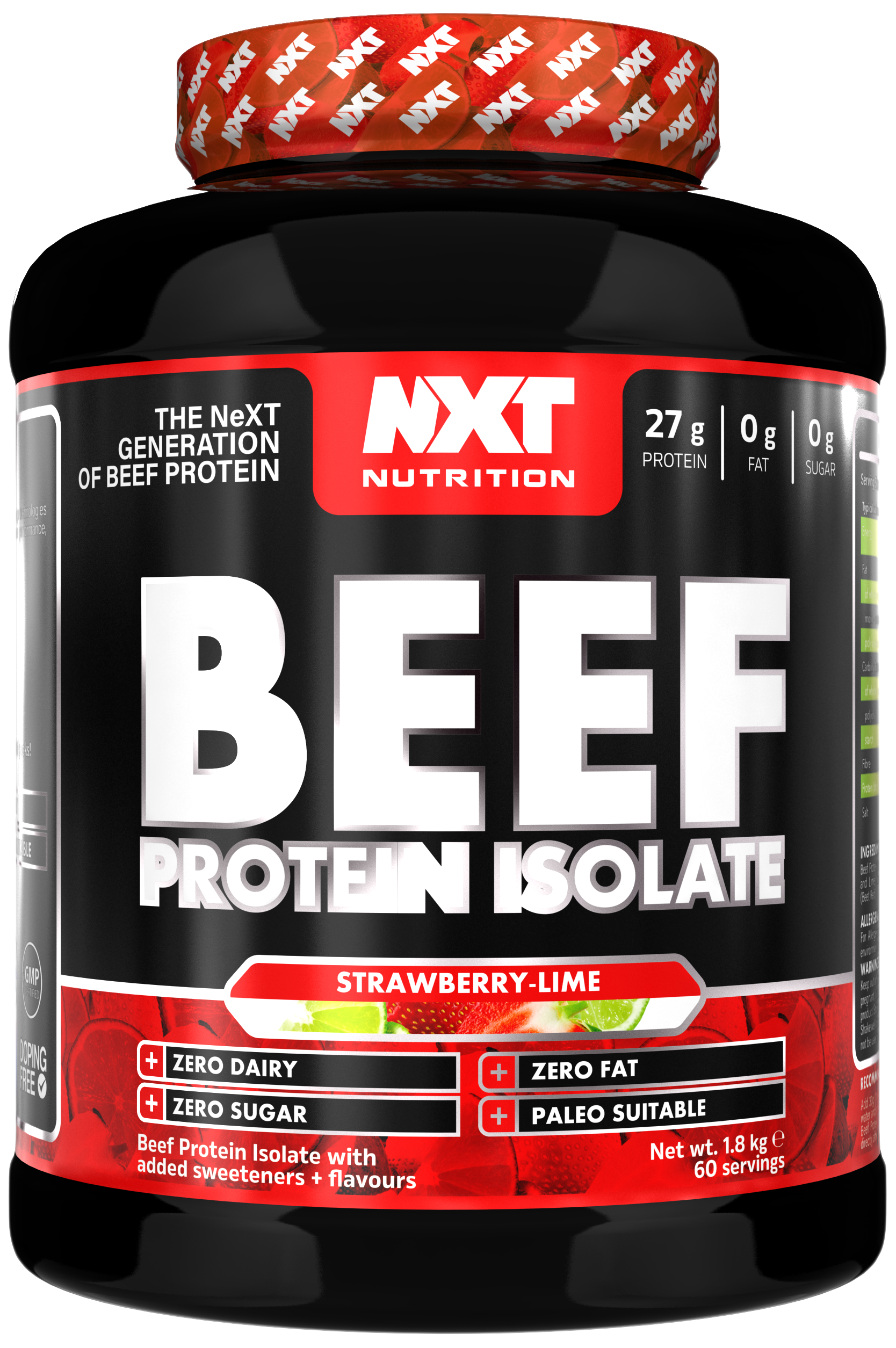 NXT Nutrition Beef Protein Isolate 1.8kg