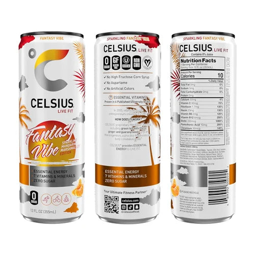 Celsius Live Fit Energy Drink