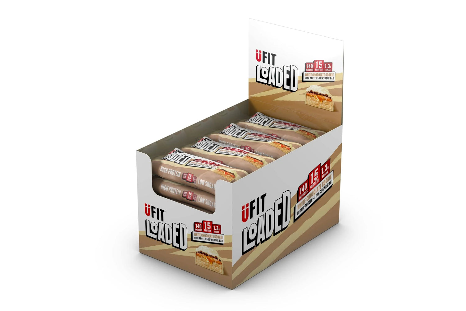 Caramelised Biscuit UFIT LOADED HIGH PROTEIN BAR