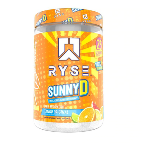 Ryse Sunny D Pre-Workout Official Collab