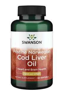Swanson Cod Liver Oil 60 cap