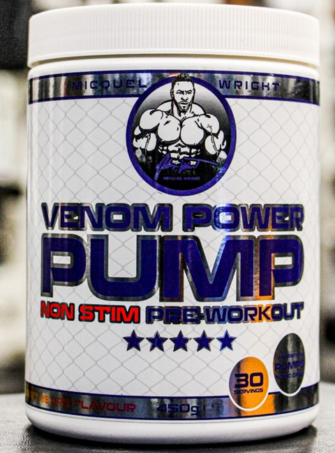 Micquel Wright Venom Power Pump non-stim pre-workout