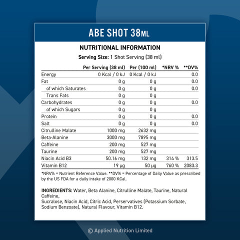 Applied Nutrition ABE Shot - All Black Everything