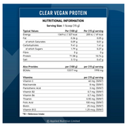 Applied Nutrition Clear Vegan Protein 600g