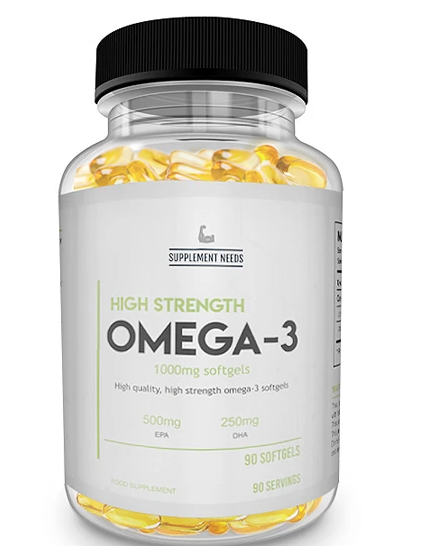 Supplement Needs Omega 3 High Strength - 90 Softgels