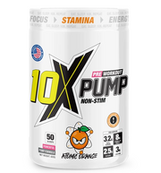10X PUMP Pre Workout 50 servings
