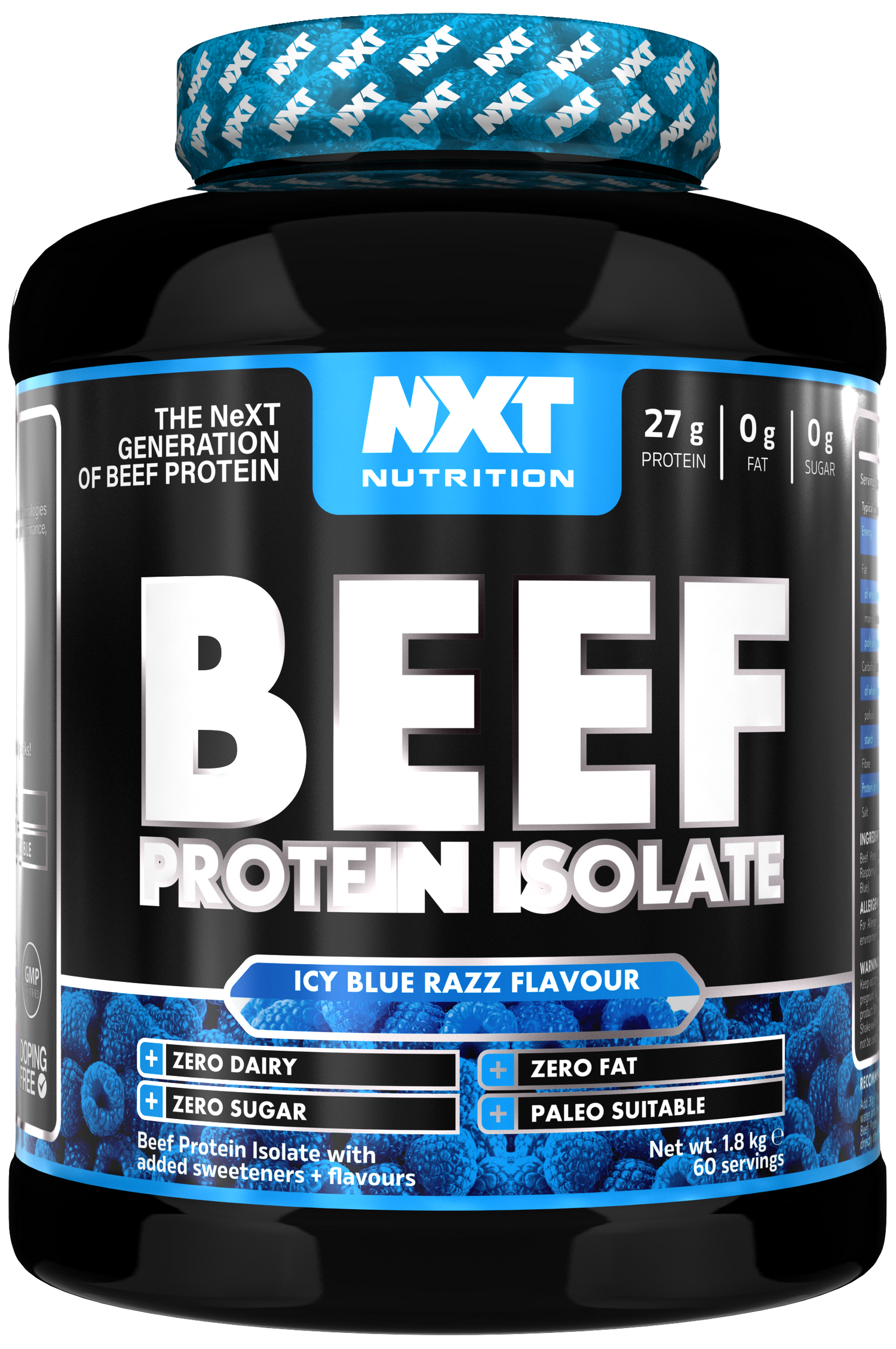 NXT Nutrition Beef Protein Isolate 1.8kg