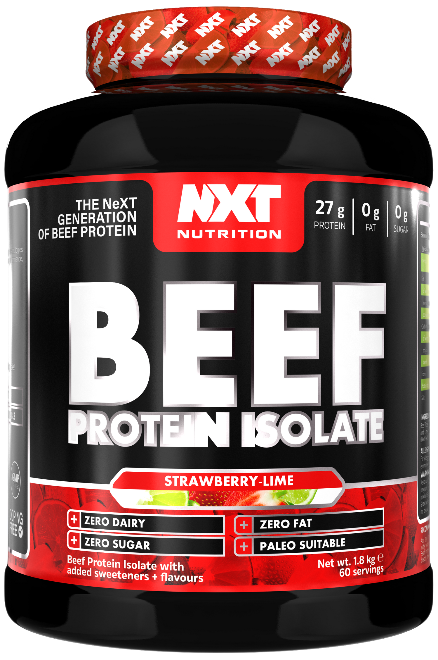 NXT Nutrition Beef Protein Isolate 1.8kg