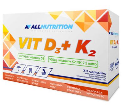 Allnutrition VIT D3+K2 30Caps