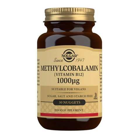 Solgar Methylcobalamin (Vitamin B12) 1000 30 Nuggets